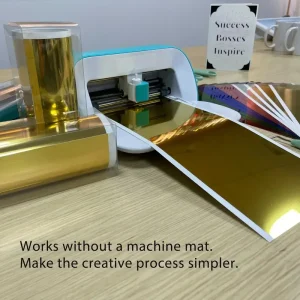 Un set di vinile adesivo intelligente in metallo per Cricut Joy/Joy Xtra/Cricut Maker 3/Maker/Explore 3, vinile intelligente per adesivo decorativo 1