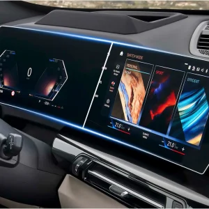 Pellicola proteggi schermo in vetro temperato per BMW U10 U11 X1 IX1 2023 2024 Navigazione GPS per auto touch screen Accessori interni 1