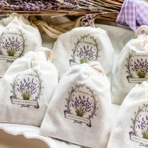 Borsa regalo alla lavanda Borsa con boccioli di lavanda pura Decorazione per addio al nubilato di nozze Bomboniere di compleanno Regalo di anniversario per addio al nubilato 1
