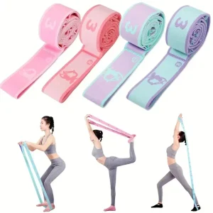 Cintura per allungamento yoga Fascia per allungamento per danza Fasce elastiche per resistenza yoga Home Pilates Esercizio Pull Strap Cintura Fitness Sport 1