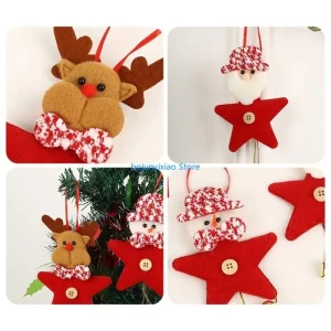 900b Holiday Tree Decoration Decoration Bells Ornament Christmas Charm Decor for Festive 1
