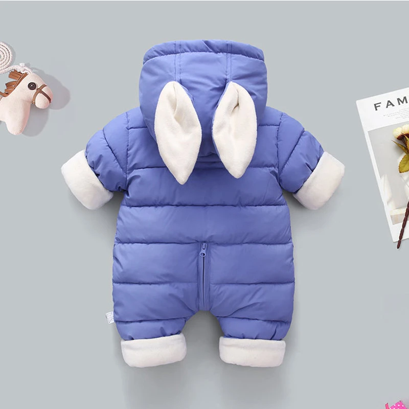 Nuova primavera inverno generale per bambini neonato addensato vestiti per bambini mantello con cappuccio cartone animato cappotto per bambini ragazzi ragazze tuta pagliaccetto 6