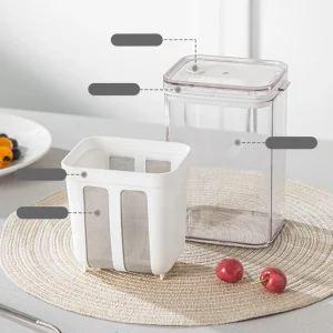 Colino per Yogurt greco colino a rete Fine riutilizzabile multiuso Fine per accessori da cucina per la casa filtro per succo di latte di soia 1
