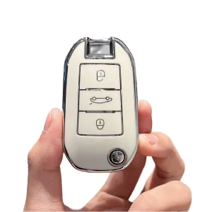 Custodia chiave auto in TPU per Peugeot 407 308 607 208 508 301 2008 408 3008 5008 DS5 DS6 DS3 per Citroen C5 X7 C2 C3 C4 DS4 CACTUS C4L 1