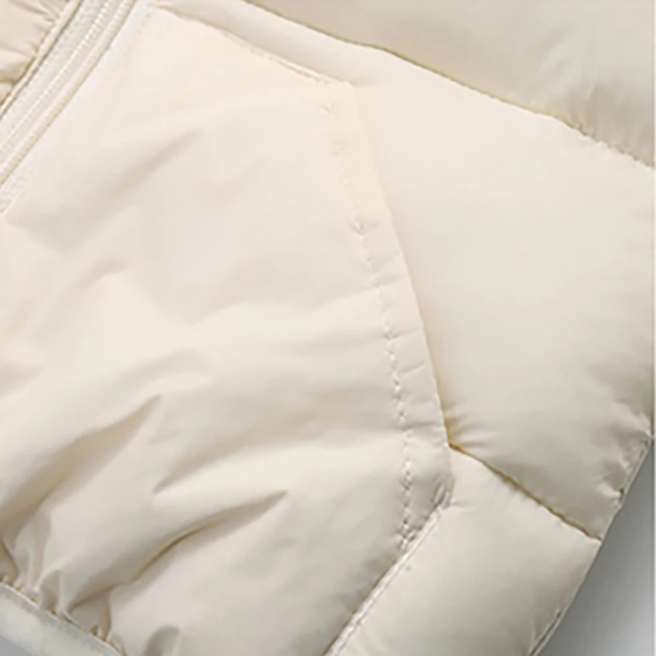 2025 Autunno Inverno Nuovi bambini Per il tempo libero Giacca calda con cappuccio per ragazze Parka Neonati maschi Cappotti caldi Cerniera Tuta sportiva Abbigliamento per bambini 5