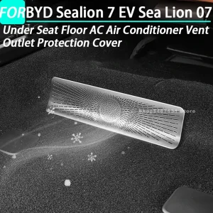 Sotto il pavimento del sedile AC condizionatore d'aria presa di sfiato copertura di protezione per BYD Sealion 7 EV Sea Lion 07 accessori interni 2024-2026 1