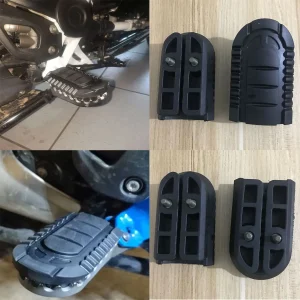 Moto Poggiapiedi Pedali Poggiapiedi In Gomma Per BMW R1250GS ADV R 1250 GSA F650GS Per Benelli TRK502 BJ500GS-A TRK 502 502X 251 1