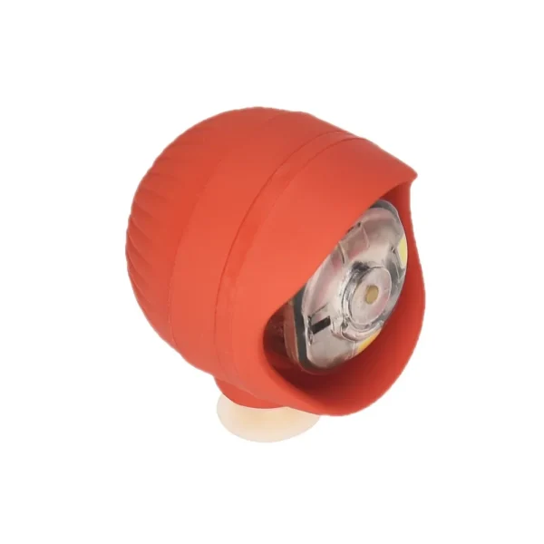 2 pezzi luci per scarpe a LED ciondoli accessori decorativi per passeggini notturni equitazione escursionismo passeggiate per cani scarpe ciondoli mini fari per coccodrillo 6