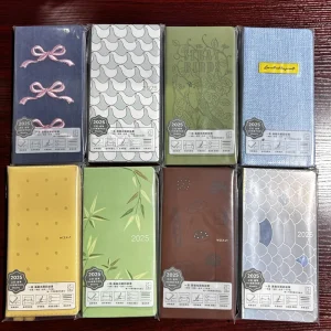 Kinbor 2025 Pocket Daily Planner Diario settimanale in edizione limitata Notebook Pianificazione mensile annuale Libro Registrazione di viaggi 1