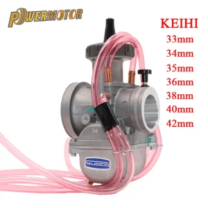 Carburatore moto per Keihin PWK 33 34 35 36 38 40 42mm Parti da corsa con Power Jet 4T Motore Enduro Motocross Pit Dirt Bike 1