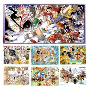 New One Piece Picture Home Decor MonkeyD rufy Canvas modulare Mico Robin Painting Modern Printed Poster Wall Artwork soggiorno 1