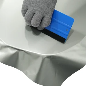 Vernice metallica opaca GT Argento Adesivo per auto Adesivo Involucro in vinile Cambia colore Pellicola Decalcomania senza bolle Accessori auto Interni Esterni 1