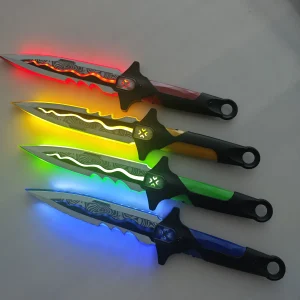 Future LED Dagger, modello pugnale LED da 11,6 pollici per oggetti di scena per costumi cosplay di Halloween Gioco di ruolo Spada Personaggio anime 1