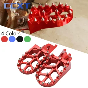 Per Honda CR 125R 250R CRF 150R 250X 250RX 450R 450X 450RX 450L 1000L 250L 250M Moto CNC Pedane Poggia Pedali Pedane 1