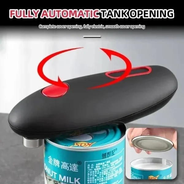 Apribottiglie elettrico automatizzato con un clic, facile da trasportare, è un potente assistente apribottiglie nella cucina 3