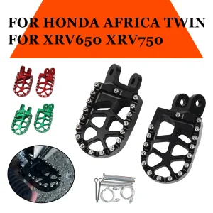Moto CNC Pedane Poggia Pedane Pedali Per HONDA AFRICA TWIN XRV 650 XRV 750 XRV650 XRV750 650XRV 750XRV 1990 1