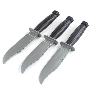 Falso coltello realistico Puntelli Urlo Fantasma Faccia Coltello da caccia Arma Killer Halloween Puntelli Cosplay Accessorio regalo 1