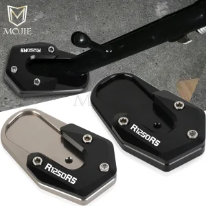 Moto di Alluminio di CNC Cavalletto Piede Cavalletto Laterale Extender Parti Per BMW R1250RS R1250 R 1250 RS 1250RS 2019 2020 2021 2022 2023 1