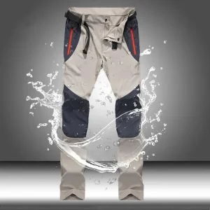 Pantaloni cargo tattici impermeabili da uomo primavera estate pantaloni lunghi ad asciugatura rapida sport all'aria aperta trekking campeggio pantaloni da pesca 4XL 1