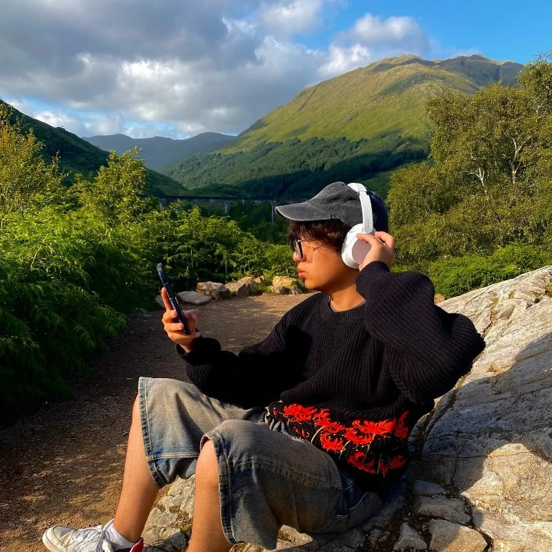 Y2K Retro Fiore Maglione lavorato a maglia Modello ricamato Spider Lily Autunno Inverno Pullover Trendy Hip Hop Harajuku Abbigliamento unisex 4