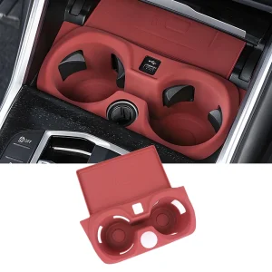 Per BMW Serie 3 I3 I4 2020 2021 2022 2023 2024 2025 G20 G26 Accessori Auto Portabicchieri In Silicone Zerbino Copertura Trim 1