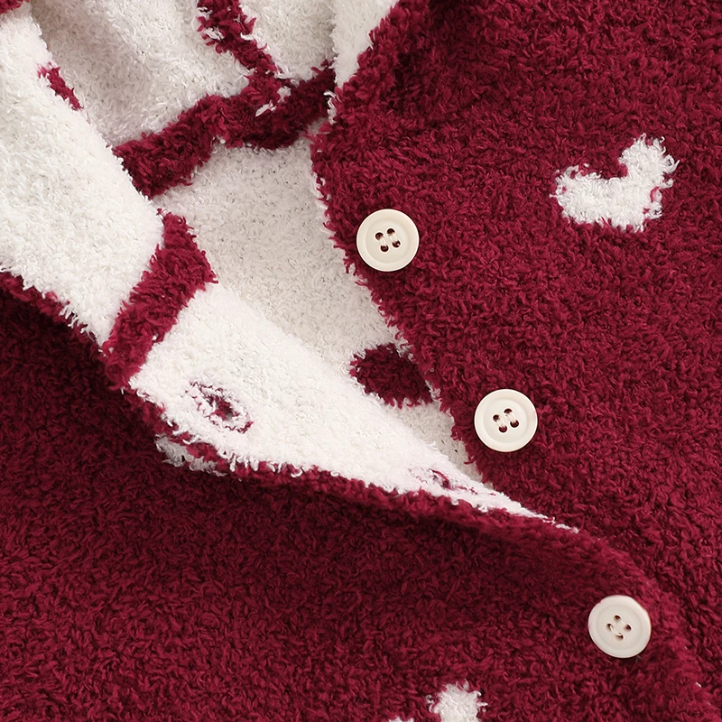 MISOWMNJOY Carino Inverno Infantile Neonate Poncho Con Cappuccio Cappotti Per Bambini Principessa Amore Cuore Girocollo Bottone Imbottiture Mantelle Per Bambini 5