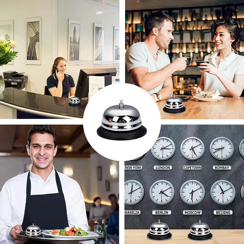 Il campanello per chiamate viene utilizzato per la reception dell'hotel, l'orologio natalizio, il servizio bar, il ristorante, l'orologio per l'addestramento degli animali domestici, l'orologio decorativo con campanello per chiamate 2