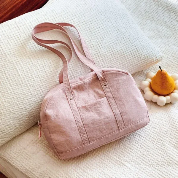 Borsa a tracolla per donna pendolarismo al lavoro Borse da donna con cuscino tridimensionale autunnale alla moda e casual 5