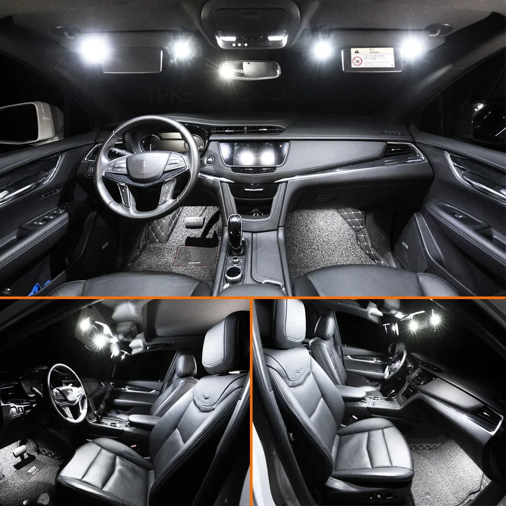 Kit luce cupola interna a LED per auto per BMW Serie 1 3 5 7 E87 E81 E82 E88 F20 E46 E90 E91 E92 E93 E39 E60 E61 F10 F11 E38 E65 E66 5