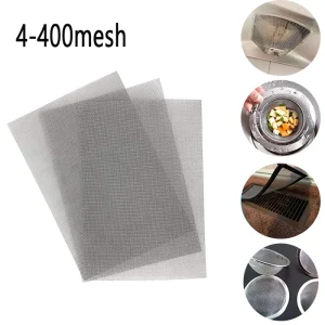 4-500mesh Filtro a rete in acciaio inossidabile Filtro a rete Filtrazione a rete metallica Foglio di filo tessuto Filtro di screening Filtri da cucina di casa 1