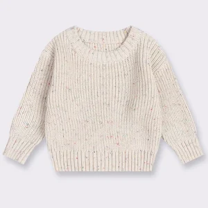 Ragazzi Ragazze Pullover lavorato a maglia Bambini Abiti invernali Ragazzi Cotone Tuta oversize Casual Chunky Cable Knit Vestiti maglione per bambini 1