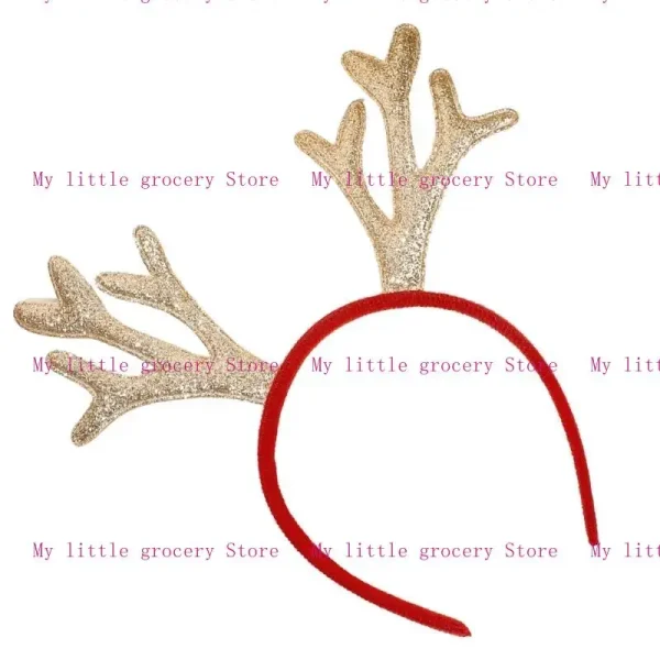 Accessori per capelli D5BD con Accessori natalizi antler cervo femminile 5