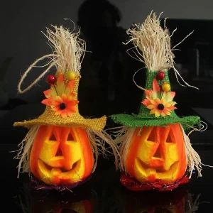 Decorazione per feste di Halloween all'aperto Decorazione per luce notturna di zucca Luce Accessori per la casa di Halloween Festival Forniture per decorazioni per la casa fai da te 1