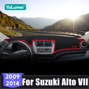Per Suzuki Alto VII 2009 2010 2011 2012 2013 2014 Auto Cruscotto Copertura Anti-Uv Pad Cruscotto Evitare Luce Tappetini Accessori 1
