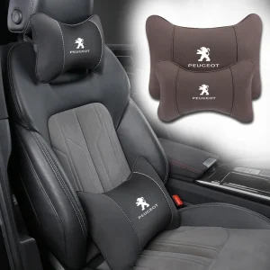 Seggiolino auto poggiatesta cuscino per il collo accessori interni auto per Peugeot 206 208 207 3008 308 2008 107 508 607 106 406 407 307 301 1