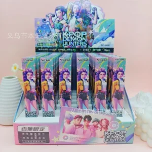 Kpop Demon Hunters Simpatiche penne gel da 0,5 mm Cancelleria Kawaii Cartoon Anime Periferiche derivative Forniture per ufficio scolastico Regali per feste 1