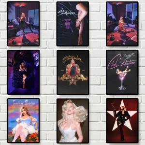 Slayyyter Singer Starfucker Galleria di poster Stampe, Decorazioni per la casa autoadesive, Decalcomanie da muro, Adesivo per soggiorno 1