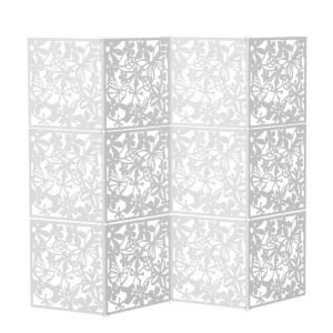 Confezione da 12 divisori sospesi Divisori sospesi multifunzionali per soggiorno, sala da pranzo, camera da letto, bianco 40 x 40 cm 1