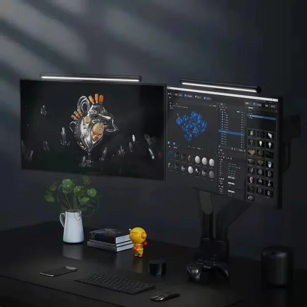 Youpin LYMAX Lampada da scrivania Barra per schermo Display Lampada a sospensione Protezione per gli occhi PC Monitor per computer Barra luminosa Telecomando senza fili 2