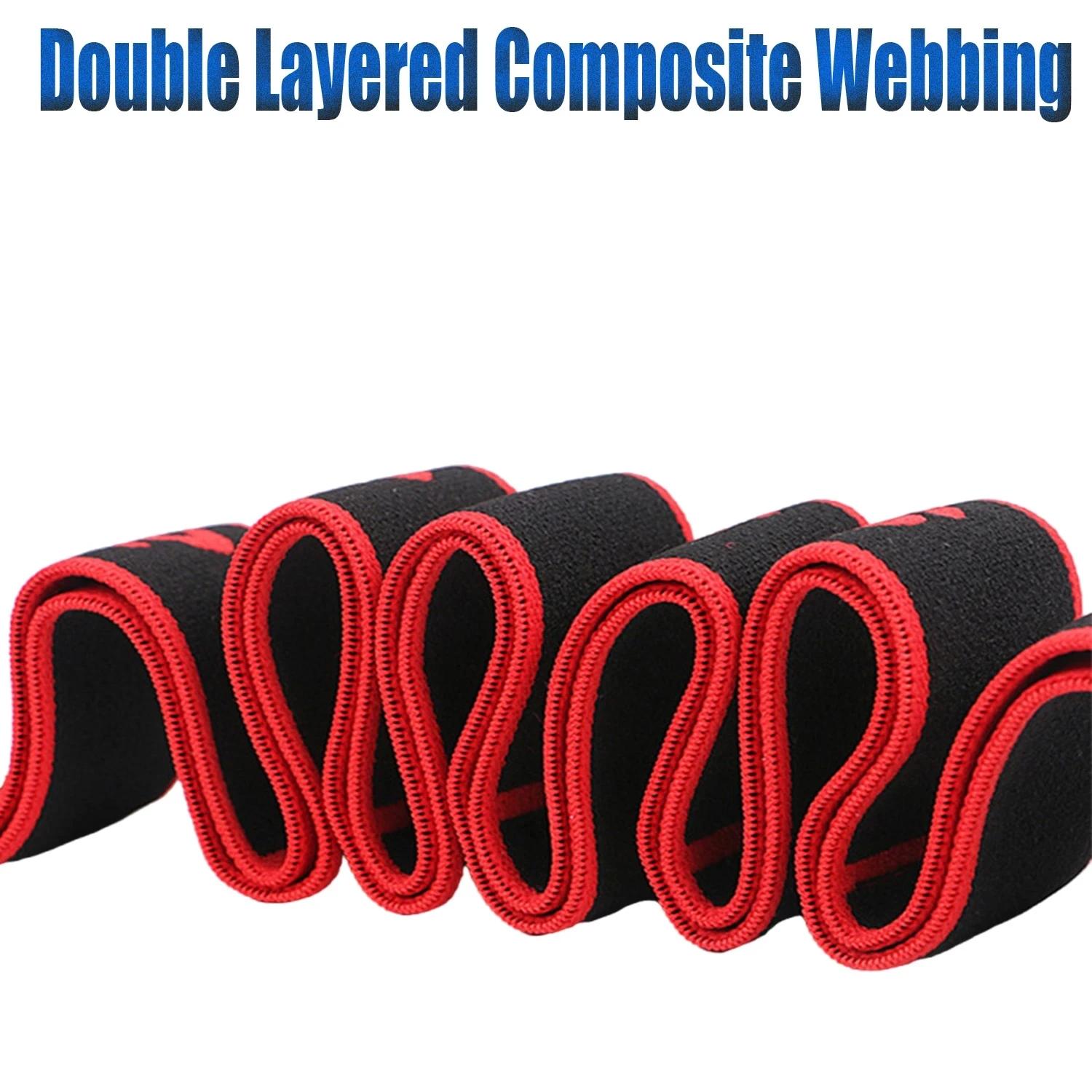 Fasce di resistenza allungabili per yoga Cintura multi-segmento ad alta elasticità per adulti Cintura per allungamento assistita per yoga Prodotti per il fitness yoga 3