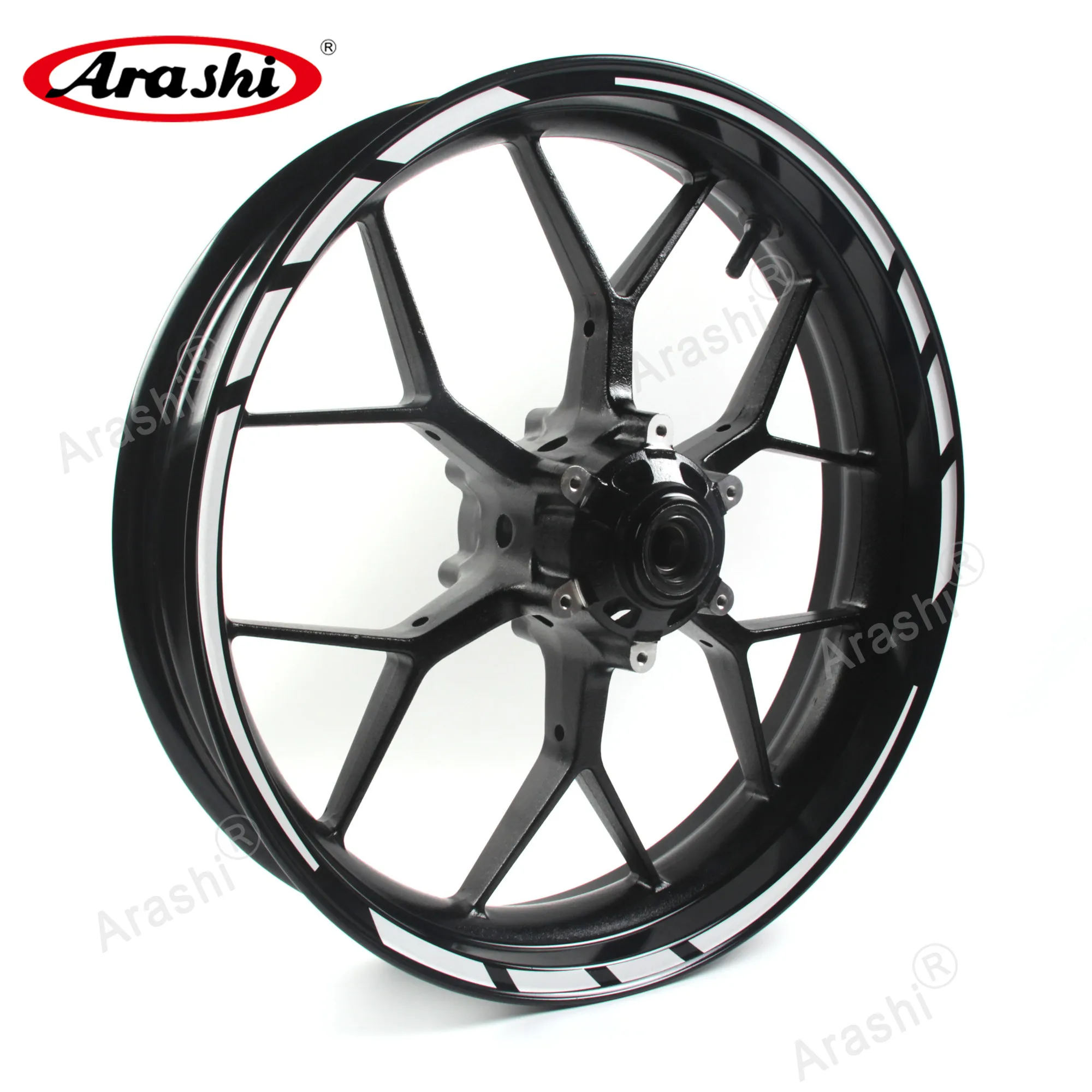 Moto Universale Anteriore Ruota Posteriore Cerchione Decalcomanie Ruote Wateroroof Adesivo Per KAWASAKI Z900 Z1000 Ninja Accessori 2