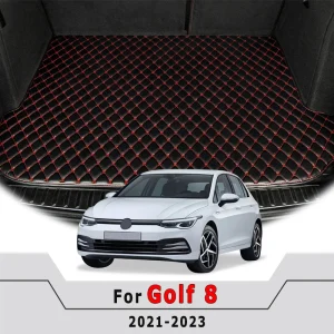 Tappetini per bagagliaio di un'auto per VW Volkswagen Golf 8 MK8 2023 2022 2021 Cargo Liner Accessori per interni auto Veicoli di ricambio impermeabili 1