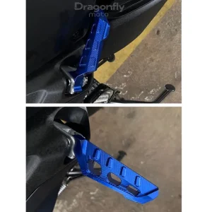 Parti del motociclo Pedale Posteriore Passeggero Poggiapiedi Pioli Piede per YAMAHA X MAX XMAX 300 125 250 400 NMAX155 NMAX 155 XMAX300 XMAX250 1