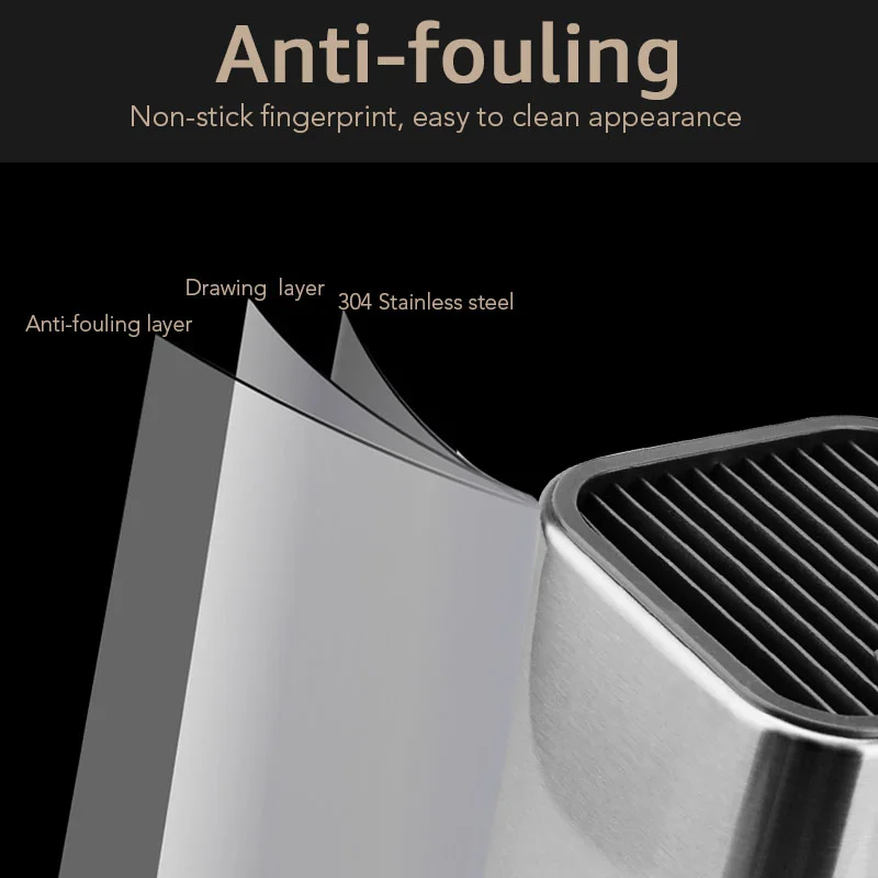 Portacoltelli in acciaio inossidabile Staffa per secchio Portaoggetti Secchio portaoggetti da cucina multifunzionale Accessori da cucina Bacchette 3