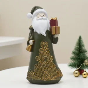 Regalo di Natale Luce di lusso Babbo Natale Ornamento Soggiorno Desktop Casa Decorazione natalizia Regalo 1