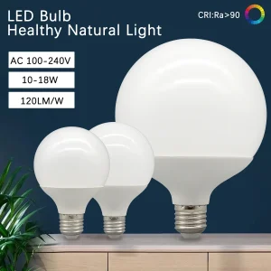 1-6PCS E27 HA CONDOTTO LA Lampadina 10W 15W 18W AC 220V 110V G80 G95 G120 Risparmio Energetico Luce Globale Lampada Fiala lampada a led Vanity Lampadine 1