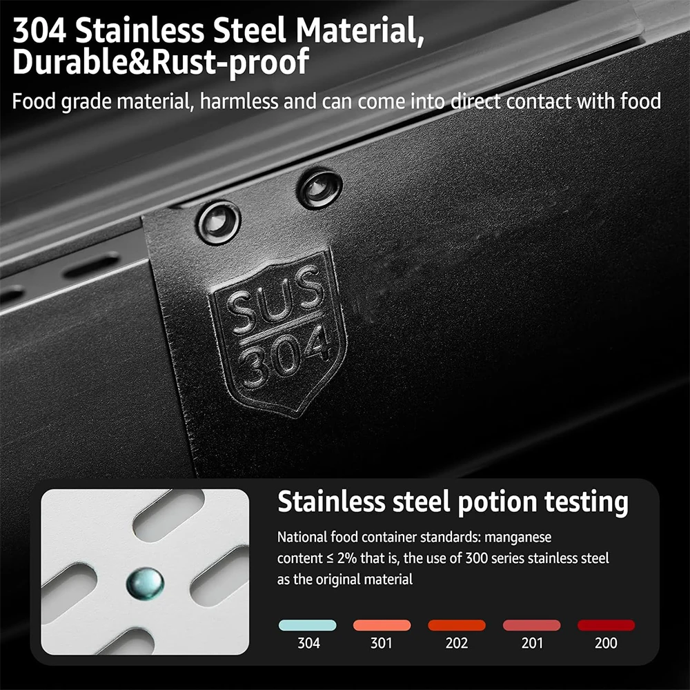 LMETJMA Lavello Espandibile Colino Lavello In Acciaio Inox Piatto Stendino Cucina Scolapiatti Cestino Vassoio di Scarico Lavello Organizzatore JT318 2