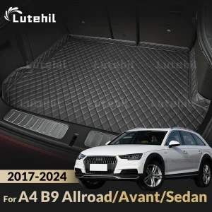 Per A4 B9 Allroad/Avant/Sedan 2017-2024 23 22 21 20 19 18 MK5 Lutehil 3D Bagagliaio di un'auto Zerbino Cargo Liner Tappeto Accessori Interni 1