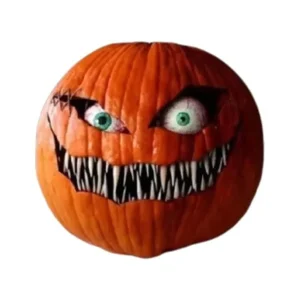 PumpkinStatue, Oggetti di scena per layout PumpkinFreak di Halloween, Giardino di Halloween, Statua PumpkinFreak, Decorazione, Oggetti di scena artistici 1