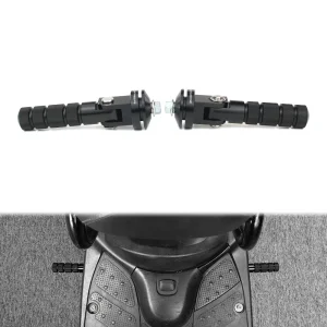 Moto CNC Pieghevole Pedane Passeggero Poggiapiedi Pedale Pedane Posteriori Set In Alluminio Misura Per Ruckus/Zoomer NPS50 2003-2024 1